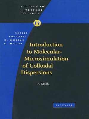 cover image of Introduction to Molecular-Microsimulation for Colloidal Dispersions